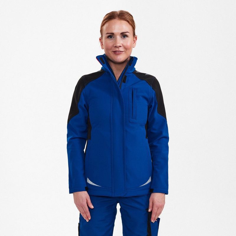 Engel - Galaxy - Softshelljack - Surfer Blue / Black