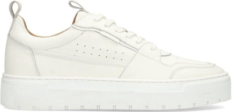 PS Poelman IVAR Heren Sneakers - Wit Met Combinatie - 41