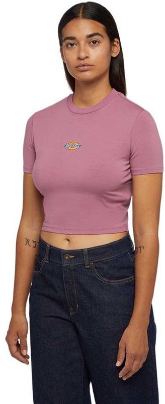 Dickies - Maple Valley - T-shirt - Roze - Korte Mouwen - Dames