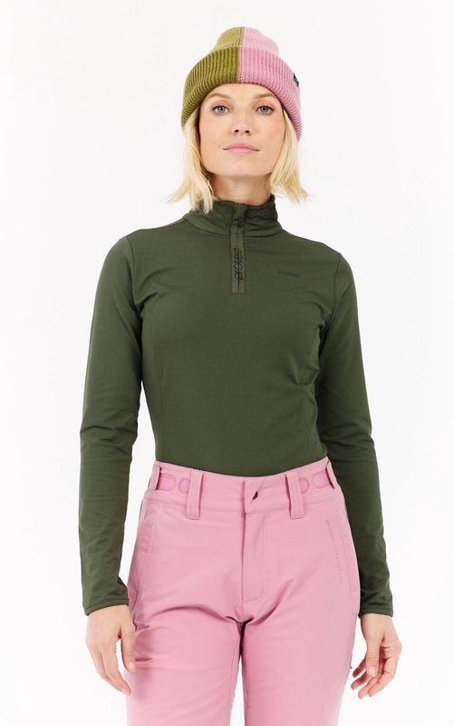 Protest Refabriz – Skipully Dames – Lange mouwen – 1/4 rits – Thyme