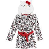 Hello Kitty Badjas – Meisjes & Dames – Zachte Fleece met Capuchon – Warm & Comfortabel – Officieel Sanrio