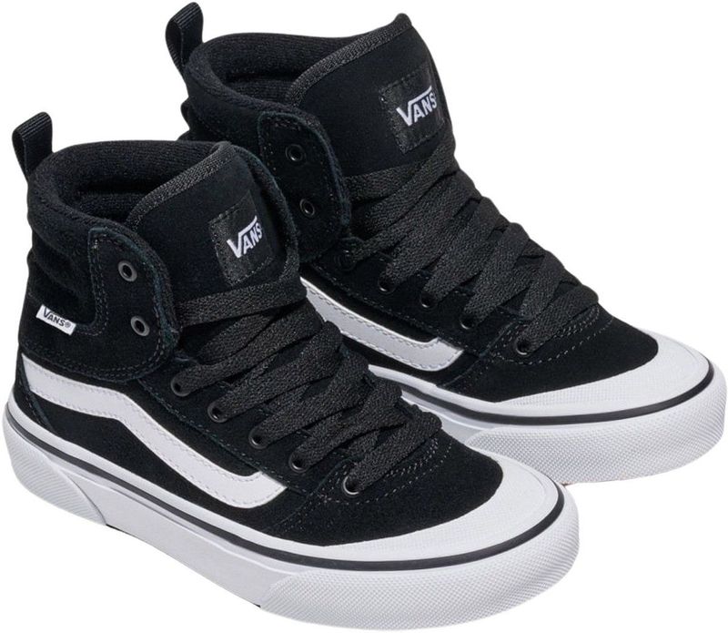 Vans Ashwood Hi Vansguard Sneaker, Zwart/Wit, 13.5 UK Kind, Zwart/Wit, 13.5 UK Child