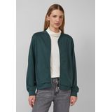 Sweatvest - Zacht Interlock Blouson Jack - Raglanmouwen - Normale Pasvorm