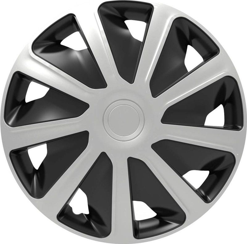 HP - Wieldoppen - R15 - Antraciet-grijs - 4 Stuks - Stootvast ABS