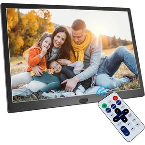 Gsedaox-Digitale Fotolijst-7 Inch-16:9-resolutie 1024×600-Digitaal Fotolijstje - met afstandsbediening-Digitale Fotokader-zwart