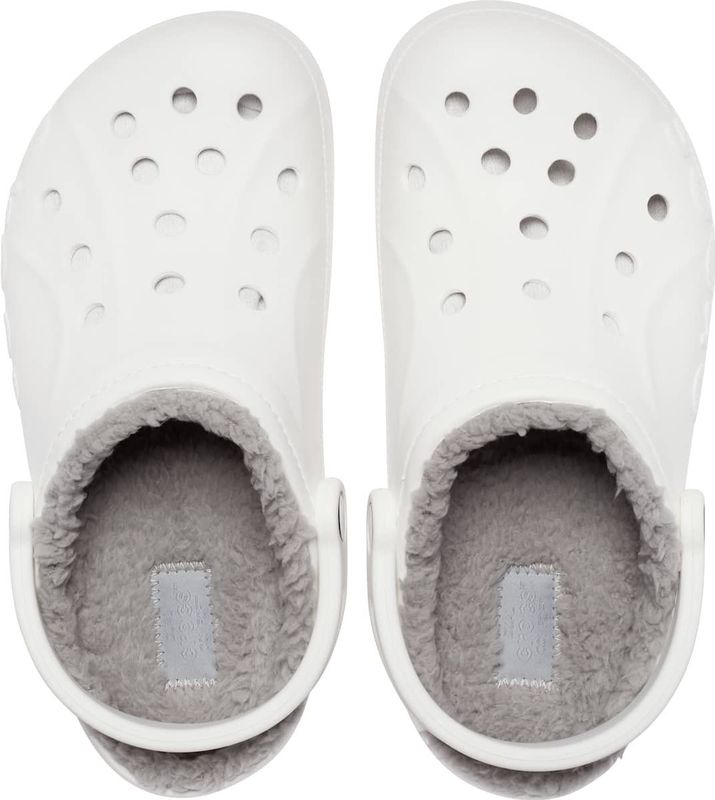 Crocs - Baya Lined - Klompen - White / Light Grey