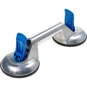 Glasdrager alu 2-naps Veribor