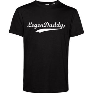 T-shirt Legendaddy | Vaderdag | Vaderdag cadeau met tekst | Vaderdag cadeau | Zwart | maat XXL