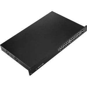 Ubiquiti EdgeSwitch - Netwerkswitch - Managed - 24 Poorten - Power over Ethernet (POE) - Zwart
