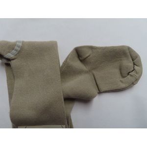 Maillot - Collant - Kousenbroek - Licht beige - Effen - 86/92