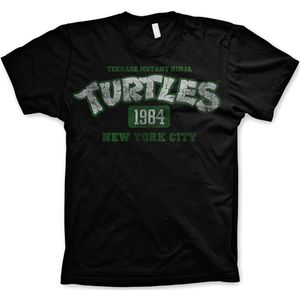 Teenage Mutant Ninja Turtles Turtles NY 1984 T-Shirt Black-S