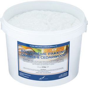 Bodycrème Pakking Sweet Orange & Cedarwood - 5 liter