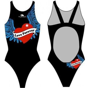 Turbo Love Forever Pro Resist Zwemkleding Zwart M Vrouw