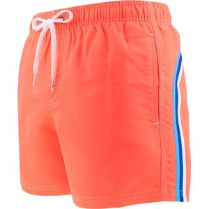 Sundek elastic waist zwemshort fluo oranje - 3XL