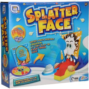Hilarisch actiespel van Grafix | Splatter Face - Slagroom spel | Geschikt voor 2-4 spelers