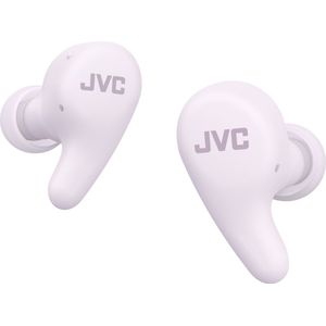 JVC - HA-A23T-V - Hoofdtelefoon - Paars - True Wireless Gumy Premium met Ruisonderdrukking en 26 uur Batterijduur