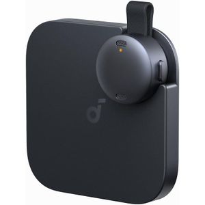 soundcore Work van Anker, draagbare AI-recorder met transcriptie en samenvatting, overzicht van meerdere vergaderingen, dubbeltikken voor markering, ultracompact, veilige gegevens, lange batterijduur