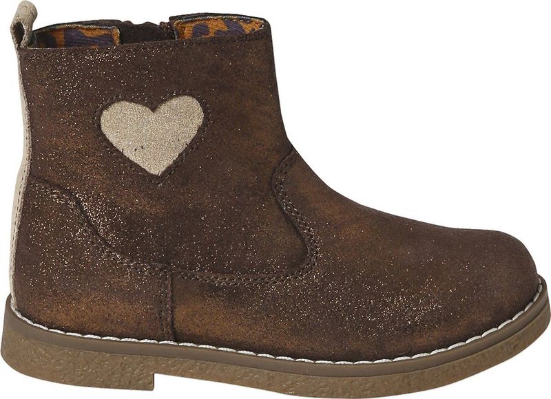 Laarzen - Brons - Kleutercollectie - Met Hartjesmotief