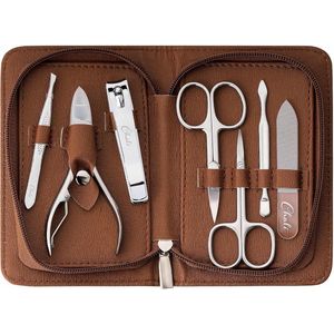 Manicure en Pedicure Set - RVS Nagelset - 7-delig