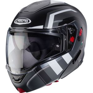Caberg Horus X Road Mat Zwart Grijs Systeemhelm - Maat L - Helm