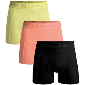 Muchachomalo Heren Boxershorts - 3 Pack - Maat S - 95% Katoen - Mannen Onderbroeken