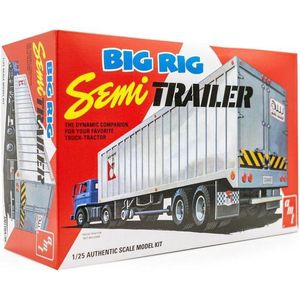 1:25 AMT 1164 Big Rig Semi Trailer Plastic Modelbouwpakket