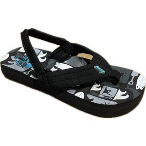 REEF Kids Ahi Kinder Slipper | Grey Boards