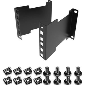 2U Rack Depth Extender - 4 inch diep verzonken mount adapter kit voor netwerkrack (2UEXB)