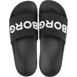 Badslipper - Knox - Zwart/Wit - Flexibel - Comfortabele Pasvorm