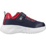Geox - J Assister Boy - Sneakers - Navy / Rood - Ademend