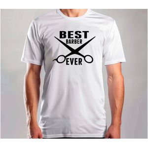 Best Barber Ever - T Shirt - Barber - BarberLife - Dad - Barbershop - Kapster - Kappertijd - KapperLeven - Kapperszaak