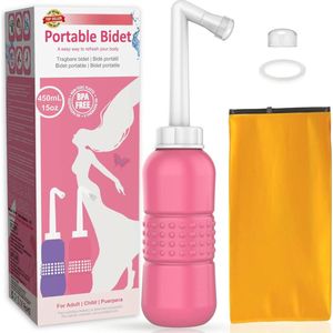 Peri Bottle - Mobiele Bidet - Postpartum - Portable Bidet - Bidet Handdouche - Vaginale Douche