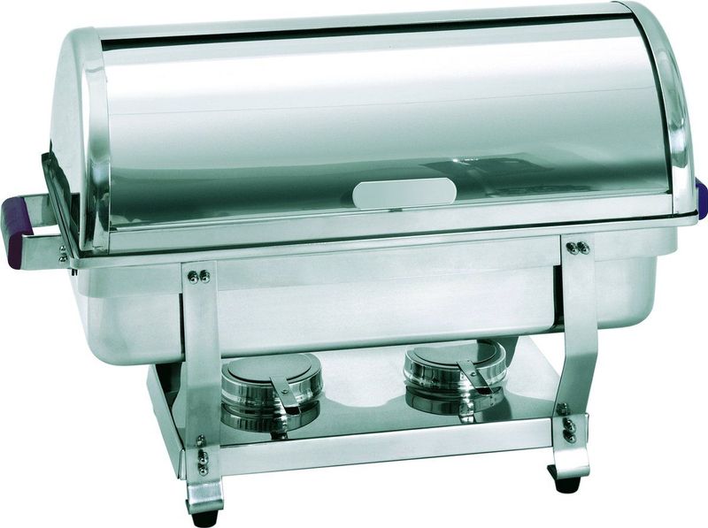 Chafing Dish 1/1 BP 'Rolltop' - 350x620x430 mm - Bartscher