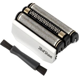 28 of Shave – Vervangende Scheerkop 70S – Geschikt voor Braun Series 7 & 9000 Series – Precisie Scheerblad met Dubbele Folie – RVS Scheerhoofd – Nat & Droog Scheren – Enkelverpakking