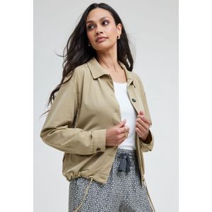 DIDI Dames Travel jacket Mace in kelp sand maat 44