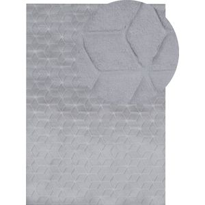 THATTA - Shaggy vloerkleed - Grijs - 160 x 230 cm - Polyester