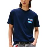 Tommy Jeans - T-shirt - Regular Fit - Effen - Puur Katoen