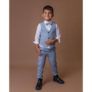 Jongens pak-jongens outfit-gentleman pak-kinderkostuum-kostuum-fotoshoot-bruidsjonker-bruidsjongen-feestkleding-feest outfit-doopsel-verjaardag outfit-outfit Boaz (mt 110/116)