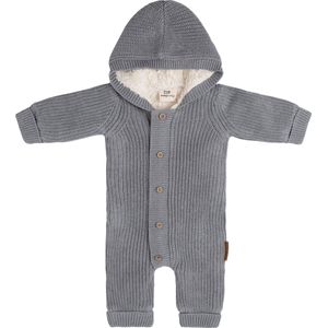 Baby's Only Overall teddy Soul - Grijs - 56 - 100% ecologisch katoen - GOTS