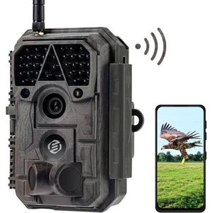 Equivera Wildcamera met Nachtzicht - Wildcamera - Wildcamera voor Buiten - Jachtcamera - Bewegingssensor - Nachtzicht