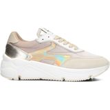 Hip - H1835 - Leren Sneaker - Beige