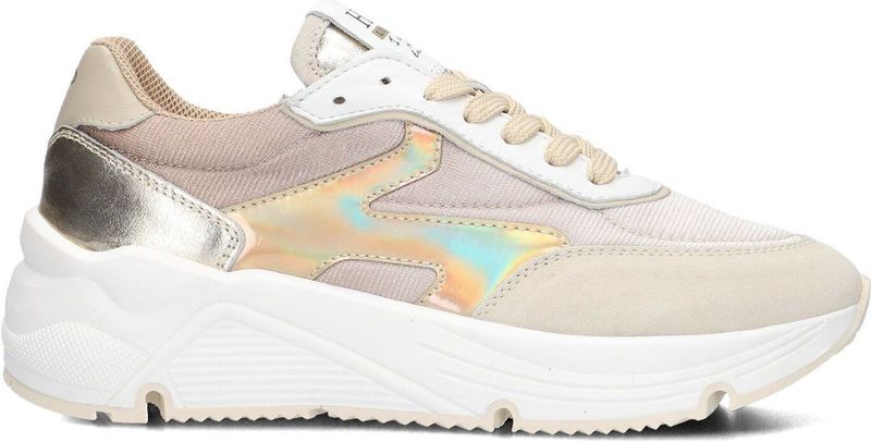 Hip - H1835 - Leren Sneaker - Beige