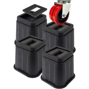 Verstelbare Meubel Frame Lift - Bedverhogers Meubelverhogers - 4 Stuks - Bureaupoot Lift - Ondersteuning tot 2000 KG