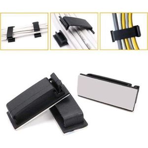 Acual 9 Stuks Kabelhouder Clips Zelfklevende, 360° Magnetische Acual 9 Stuks Kabelhouder Clips Zelfklevende, 360° Magnetische