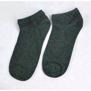 Enkelsokken Glitter - Groen