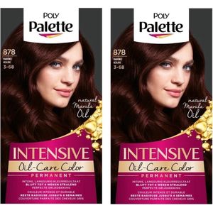Schwarzkopf Poly Palette - Haarverf - 878 - Mahonie - 115ml x 2