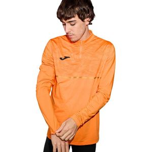 Joma - Record III - Sweatshirt - Oranje - Halve Rits