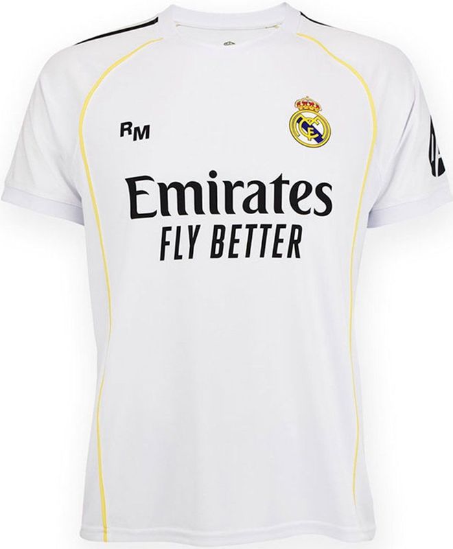 Real Madrid - 25/26 Mbappe - T-shirt - Wit - Korte Mouwen