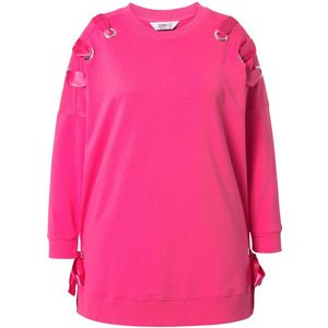 Angel of Style Angel of Style - Dames - Sweatshirt comfortabele pasvorm - Hibiscusrood - Maat 48