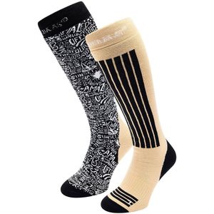 Poederbaas Skisokken Senior (2-pack)